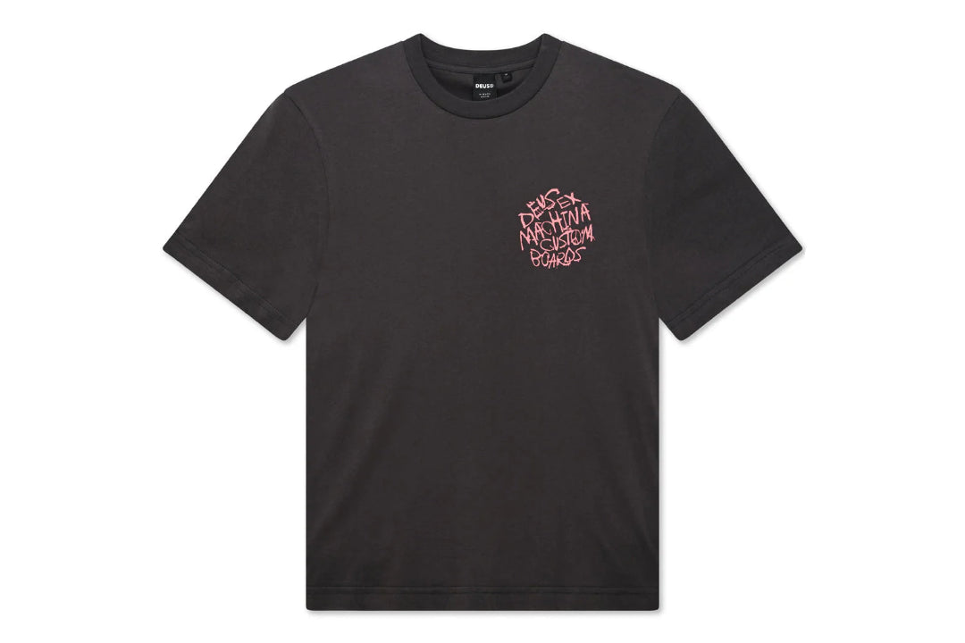 Deux Ex Machina - Scrambler Tee (anthracite)