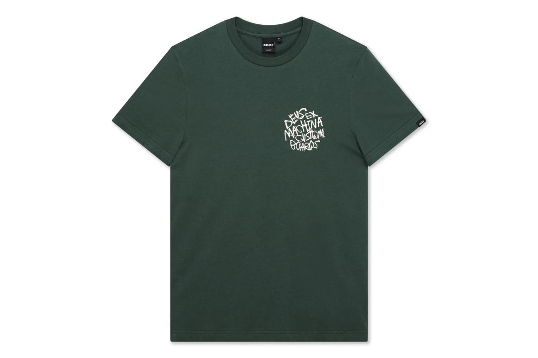 Deux Ex Machina - Scrambler Tee (hunter green)
