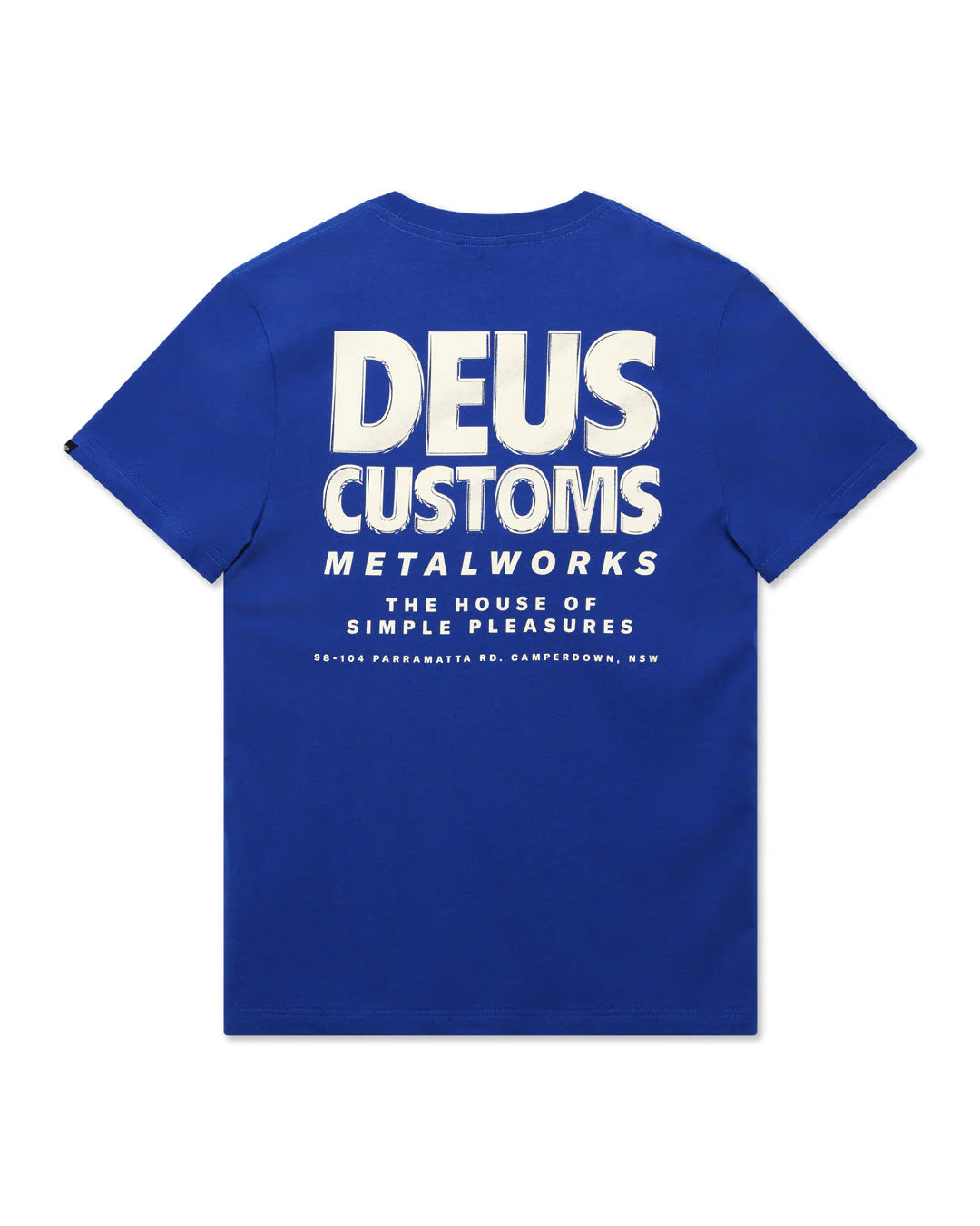 Deus Ex Machina - Chromium Tee (classic blue)