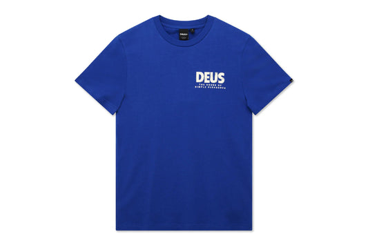 Deus Ex Machina - Chromium Tee (classic blue)