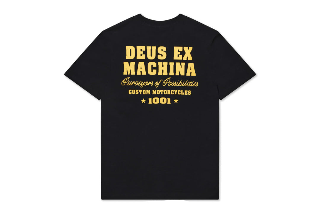 Deus Ex Machina - Gumshoe Tee (black)