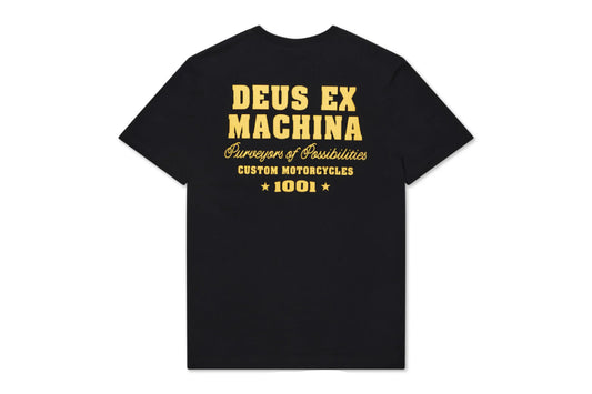 Deus Ex Machina - Gumshoe Tee (black)