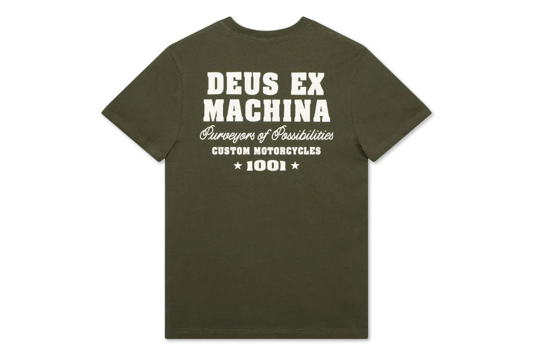 Deus Ex Machina - Gumshoe Tee (cypress green)