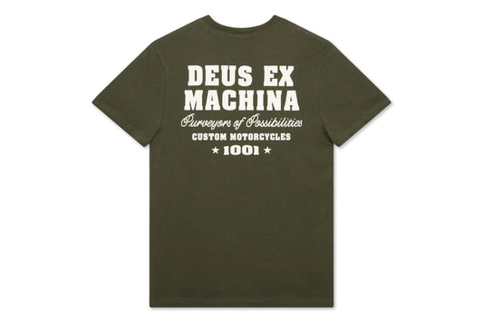 Deus Ex Machina - Gumshoe Tee (cypress green)