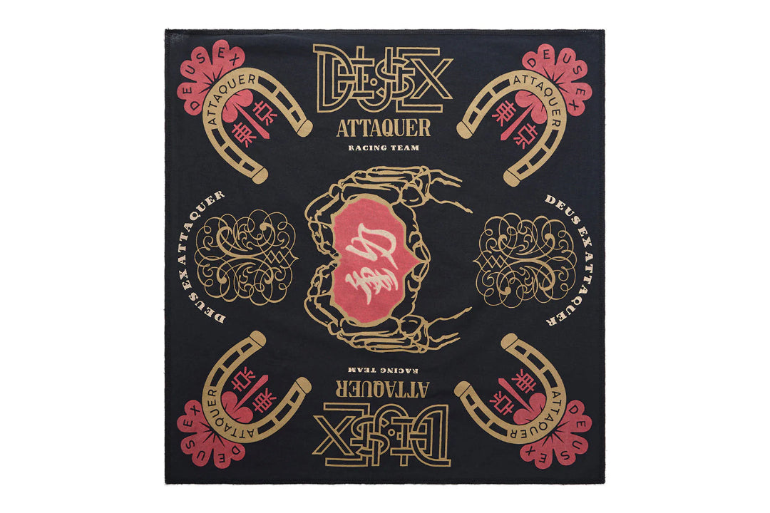 Deus Ex x Attaquer - Puncture Bandana (black)