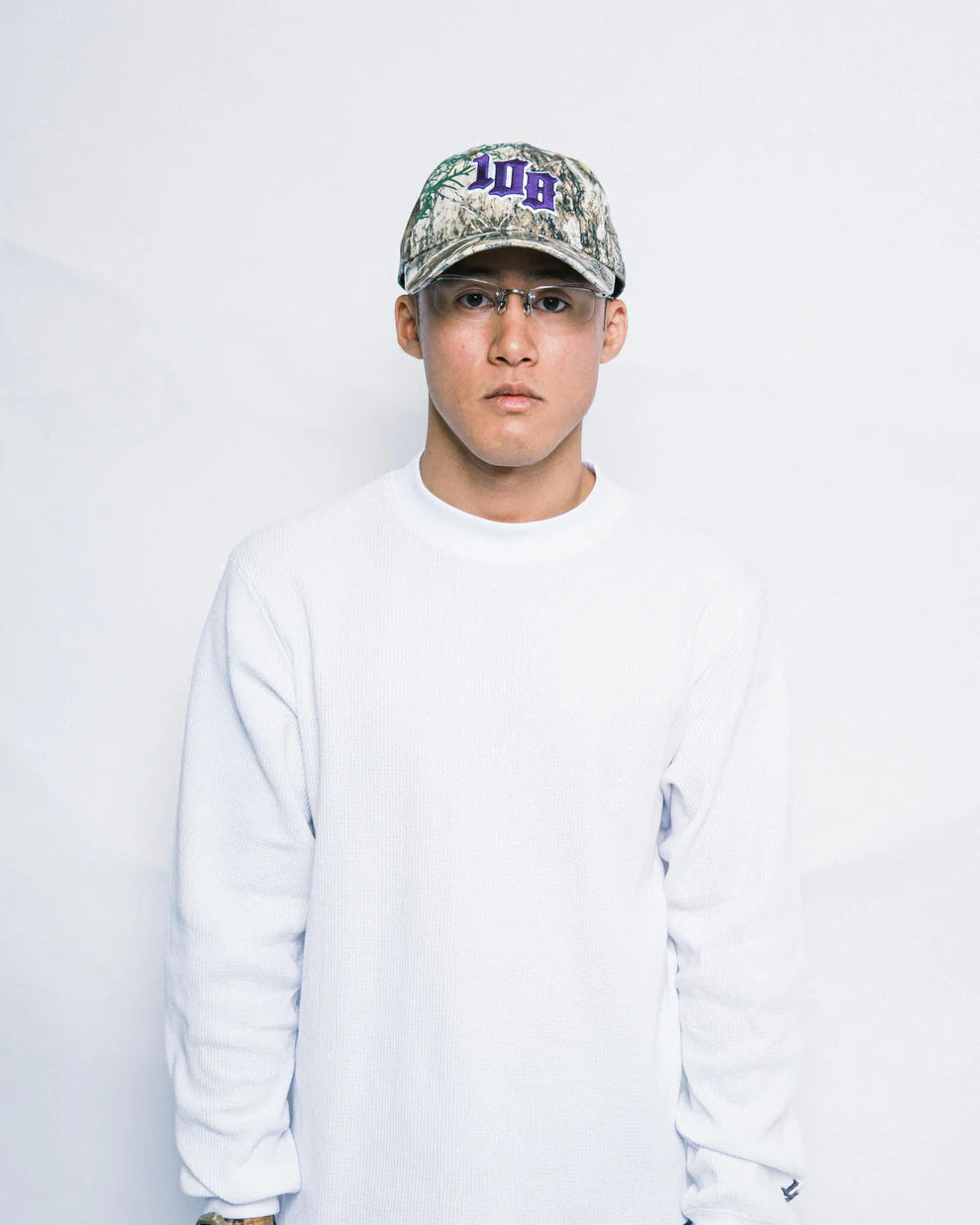 108WAREHOUSE x New Era - 9TWENTY Team Logo Cap (realtree camo purple)