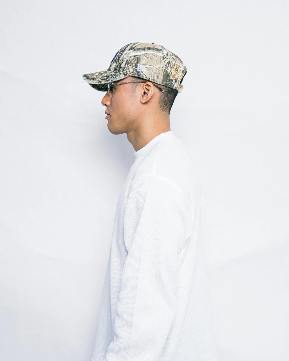 108WAREHOUSE x New Era - 9TWENTY Team Logo Cap (realtree camo purple)