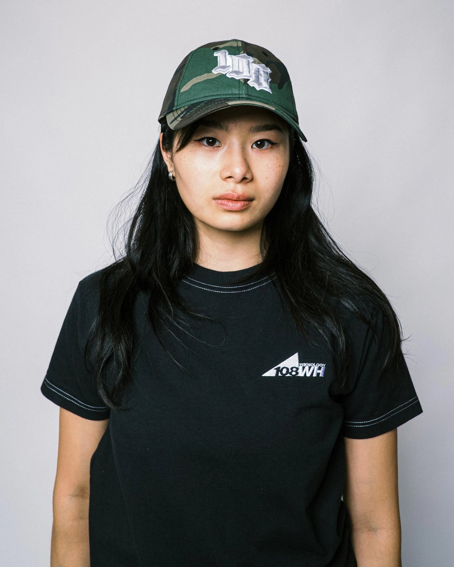 108WAREHOUSE x New Era - 9TWENTY Team Logo Cap (woodland camo)