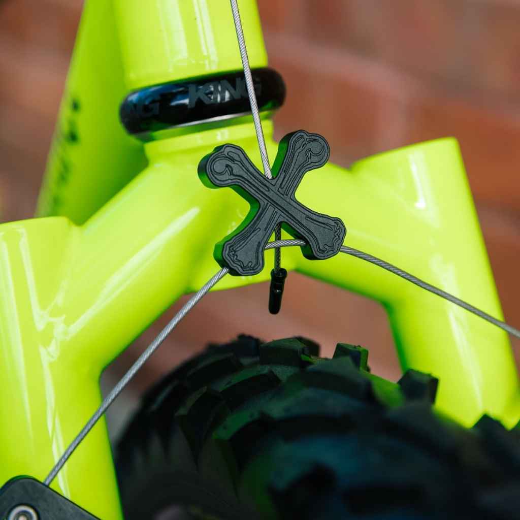 Boneshaker MTB - Crossbone Cable Hangers (silver)