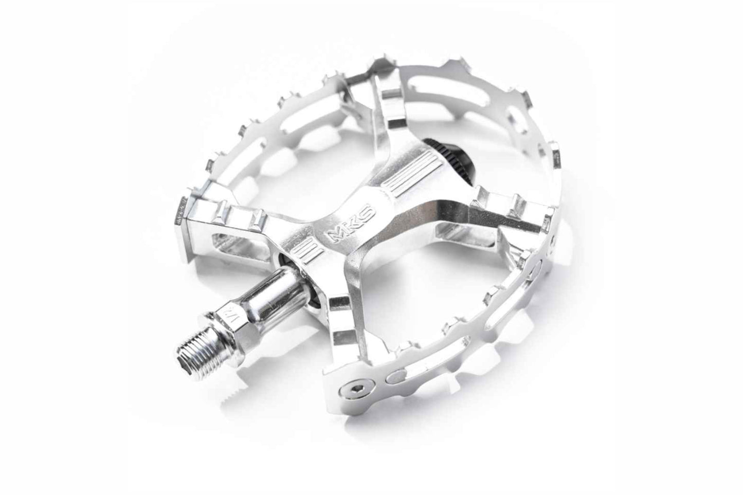 MKS - XC-III bear trap 1/2 pedal (silver)