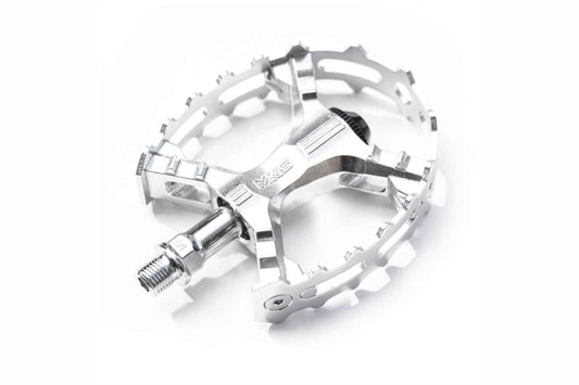 MKS - XC-III bear trap 1/2 pedal (silver)