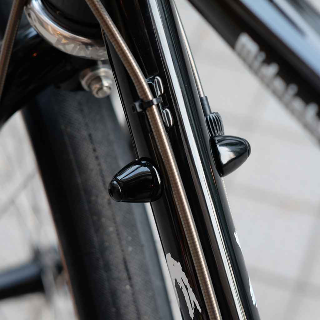 Bluelug - Downtube Shift Boss Cover (brass)