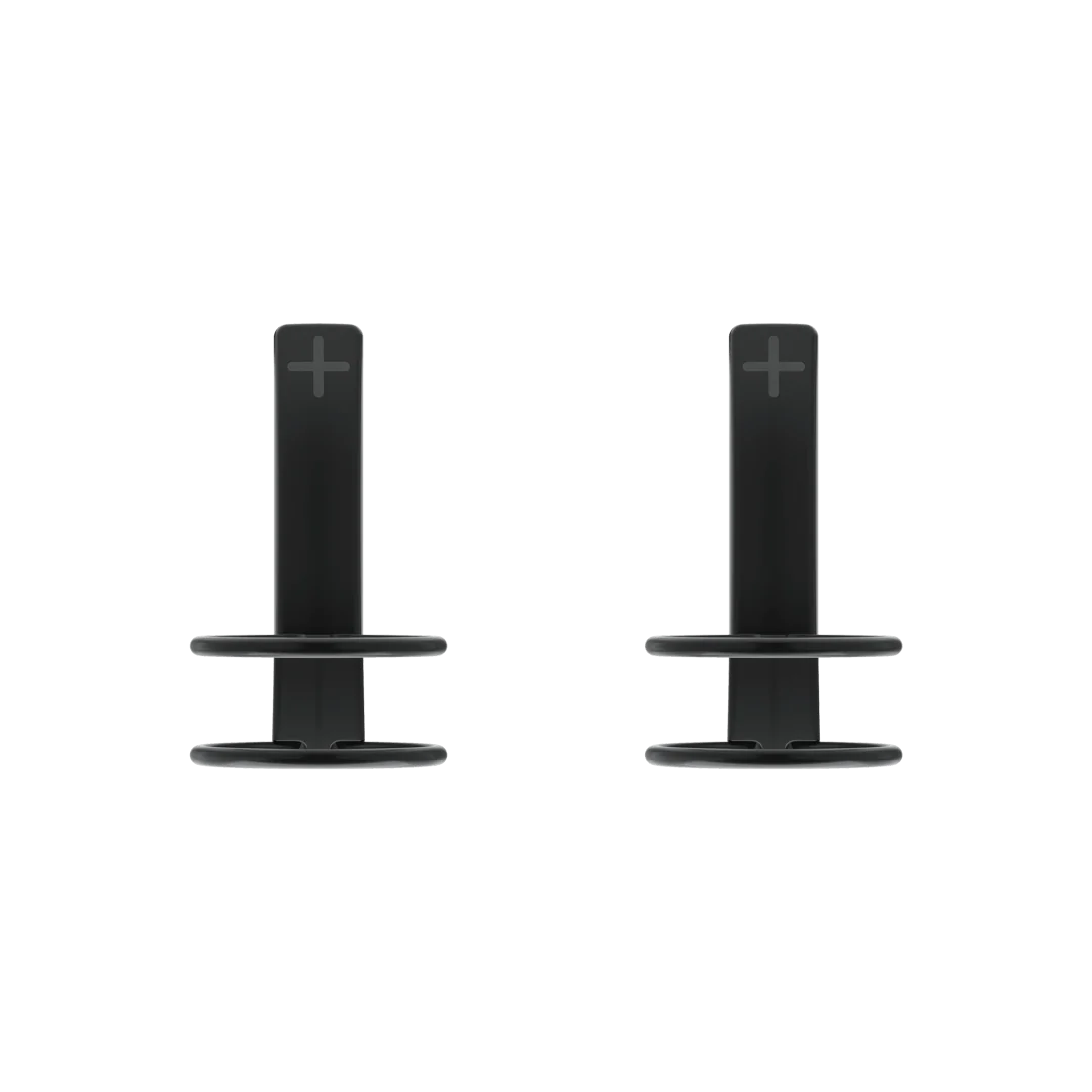 KNOG - Plus Twinpack Front+Rear (Black)