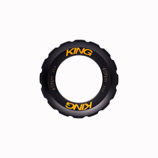Chris King - Centerlock Lockring (two tone black gold)