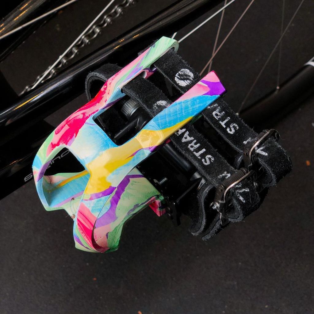 MASH - Nylon Double Toe Clips  (floral)