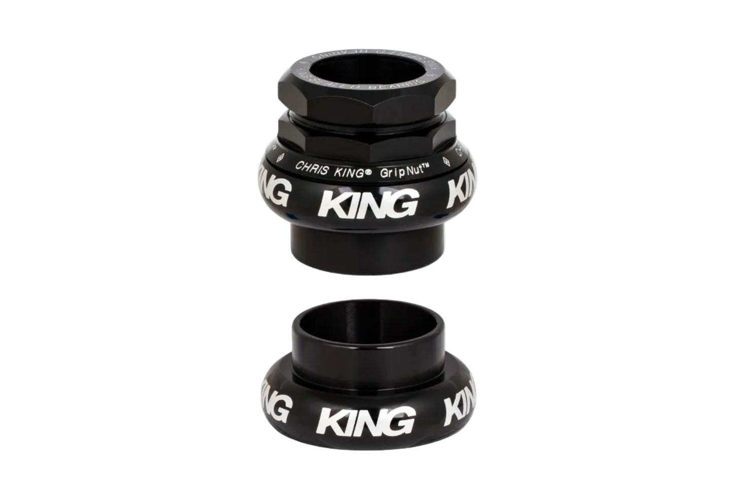 Chris King - Gripnut 1" (Black)