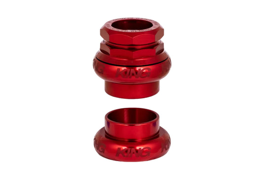 Chris King - Gripnut 1-1/8" (Red Sotto Voce)