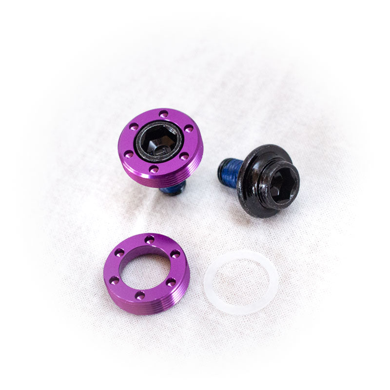 Stridland - Crank Bolt (black+purple)