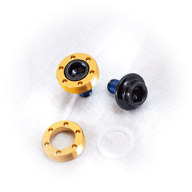 Stridland - Crank Bolt (black+gold)
