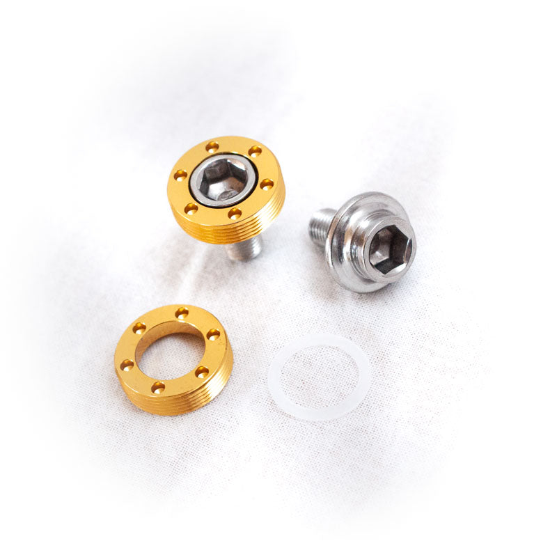 Stridland - Crank Bolt (silver+gold)