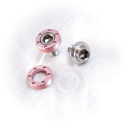 Stridland - Crank Bolt (silver+pink)