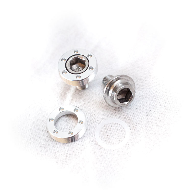 Stridland - Crank Bolt (silver+silver)