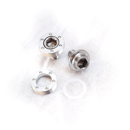 Stridland - Crank Bolt (silver+silver)