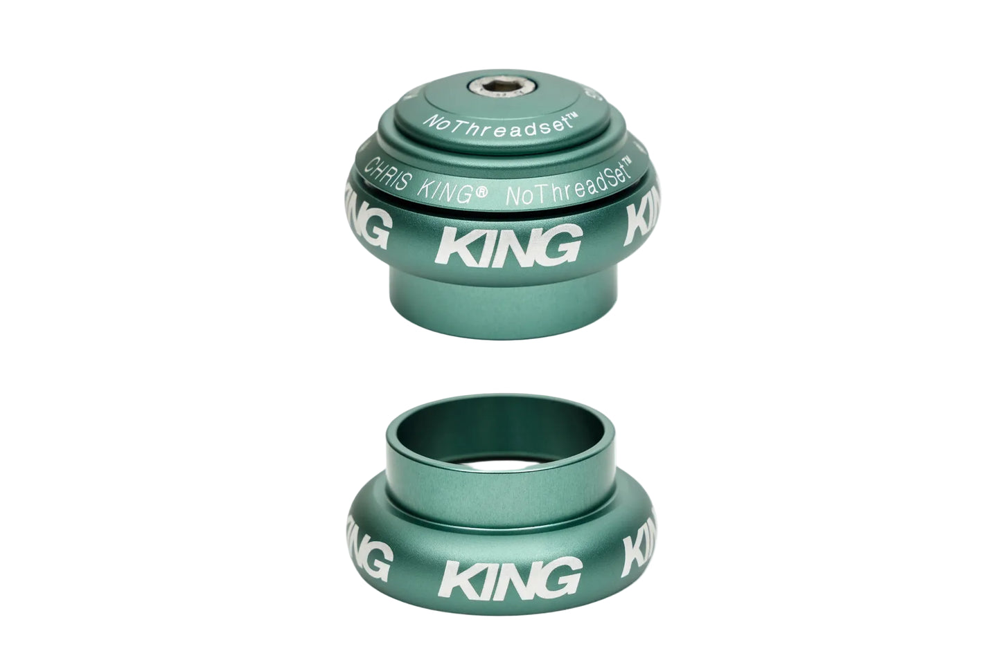 Chris King - NoThreadSet 1-1/8" (Matte Jade)