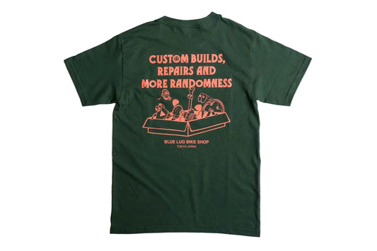 BLUE LUG - All-Star shop t-shirt (forest green)
