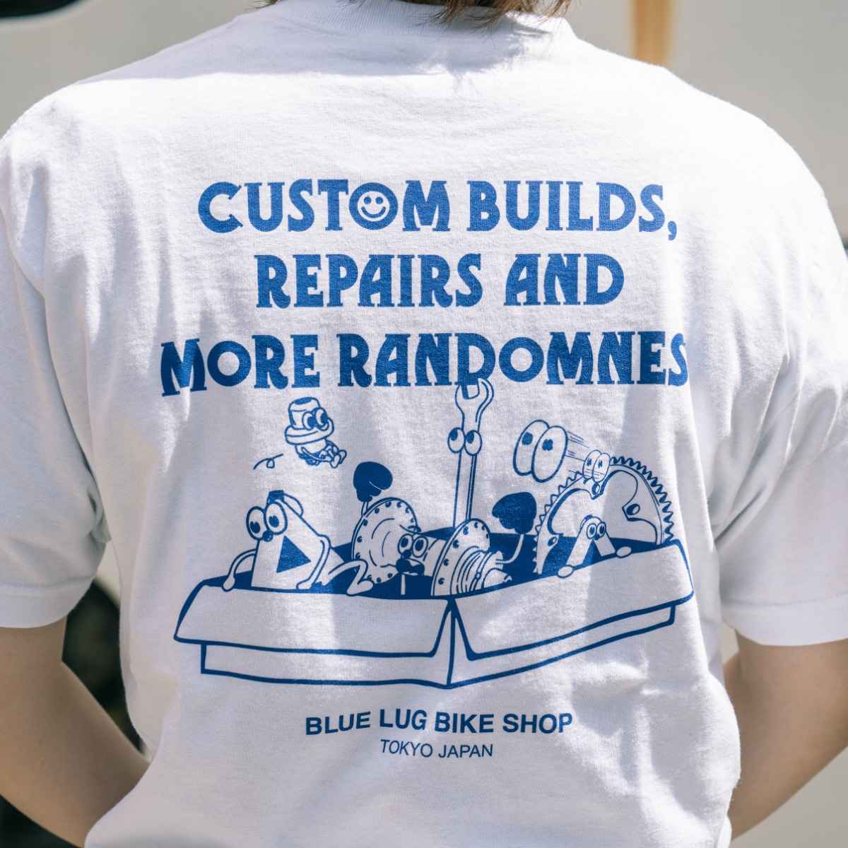 BLUE LUG - All-Star shop t-shirt (white)