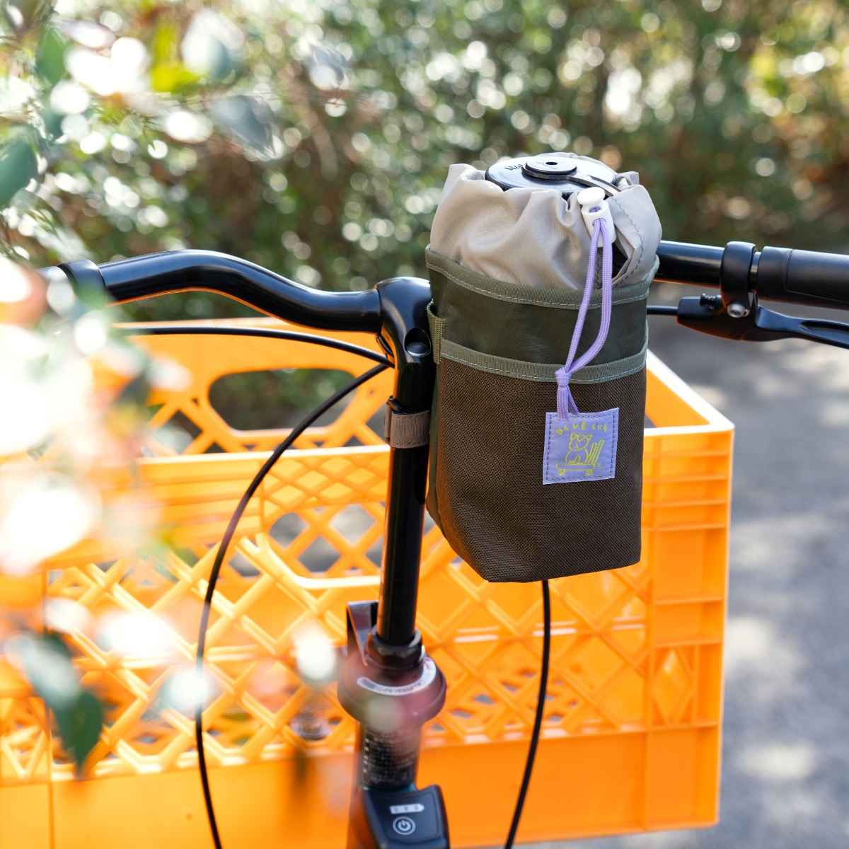 BLUE LUG - Stem pouch (x-pac pink/mesh beige)