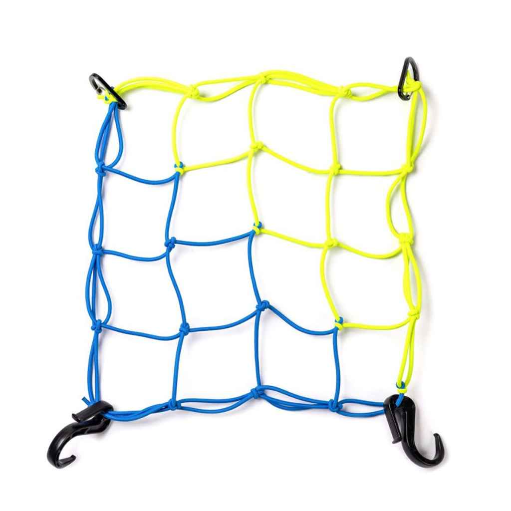 Bluelug - cargo net (flash yellow/light blue)