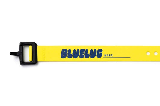 BLUE LUG - nylon buckle strap 15inch (yellow/blue)
