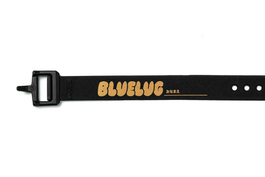 BLUE LUG - nylon buckle strap 15inch (black/tan)