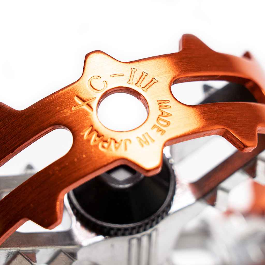 MKS - XC-III bear trap pedal (orange)