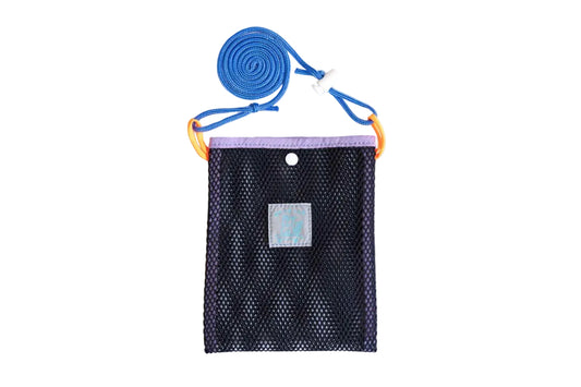 BLUE LUG - Mini Sacoche (mesh navy/purple)