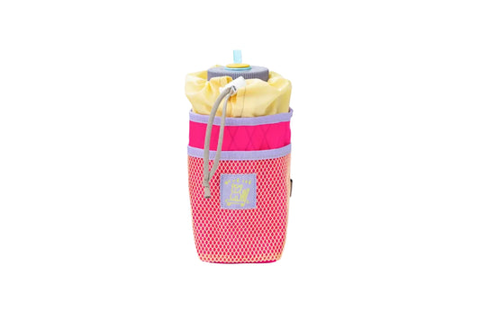 BLUE LUG - Stem pouch (x-pac pink/mesh beige)