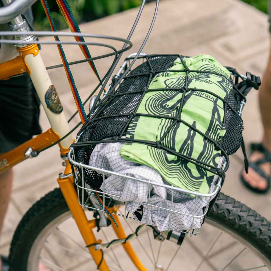 Bluelug - cargo net (teal/orange)