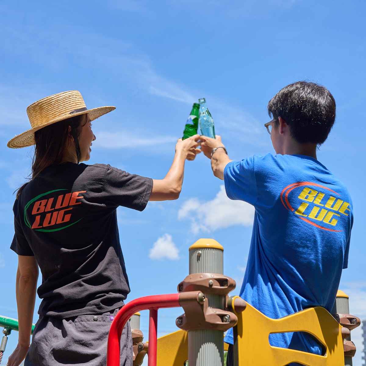 BLUE LUG - Cheers t-shirt (blue)