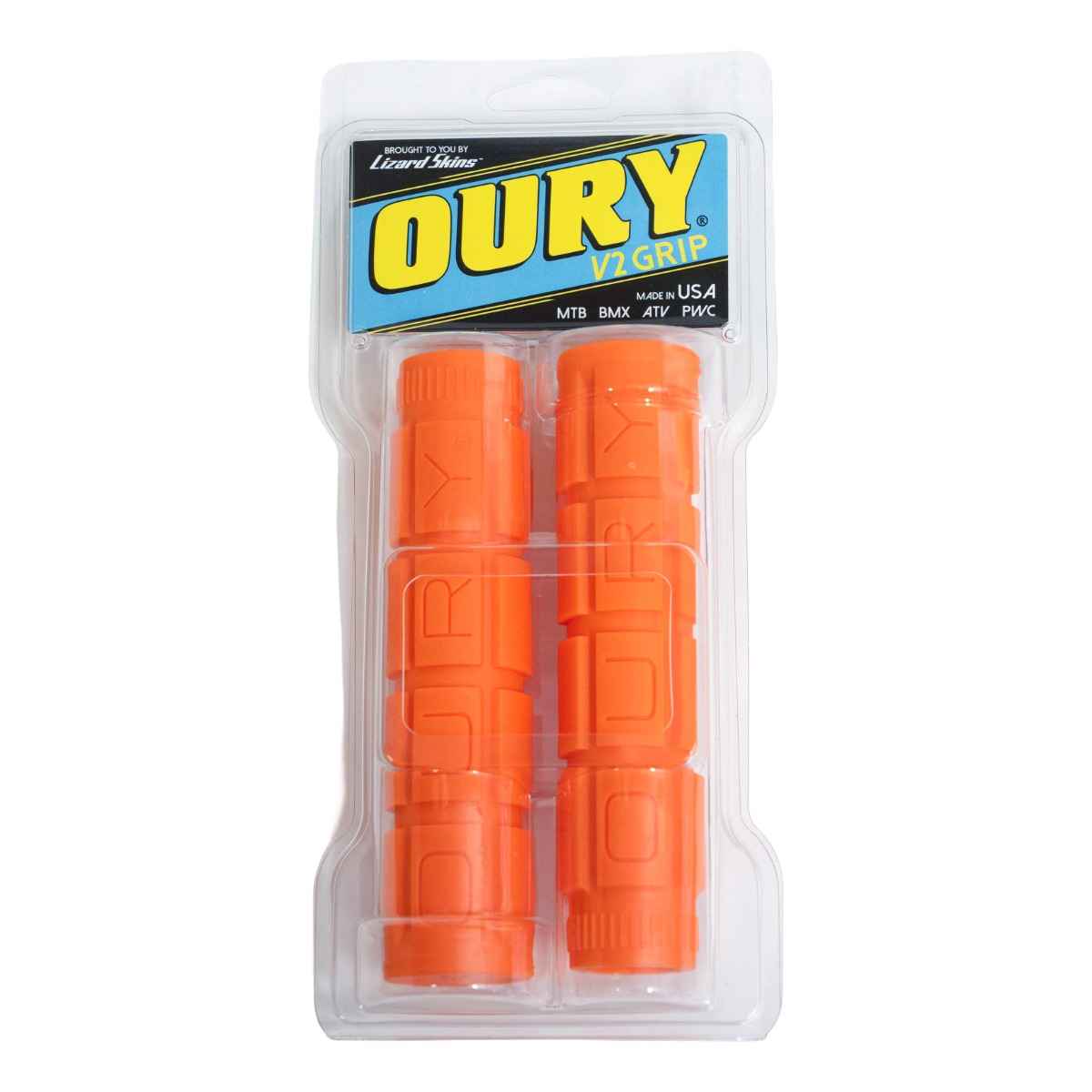 OURY - V2 grip (blaze orange)