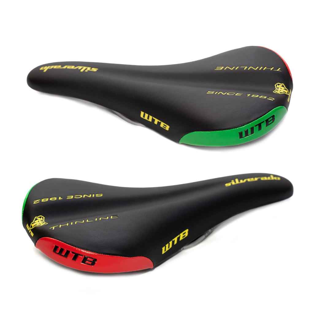 WTB x Bluelug - Silverado race saddle (rasta)