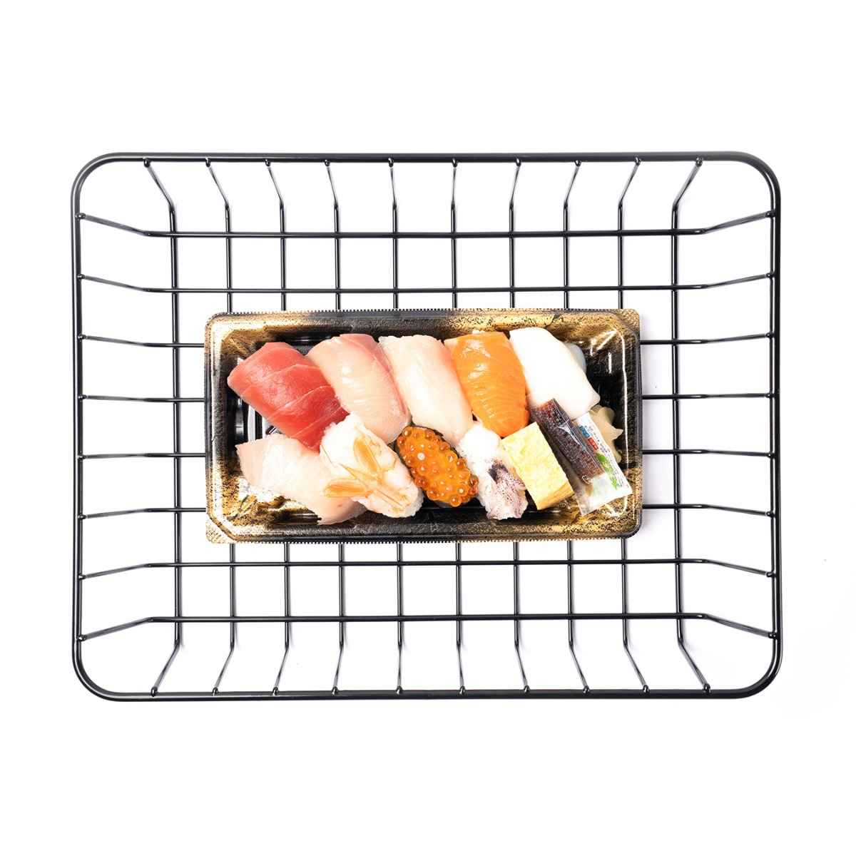 BLUE LUG - everyday basket (black)