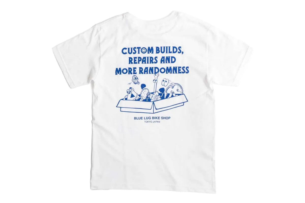 BLUE LUG - All-Star shop t-shirt (white)