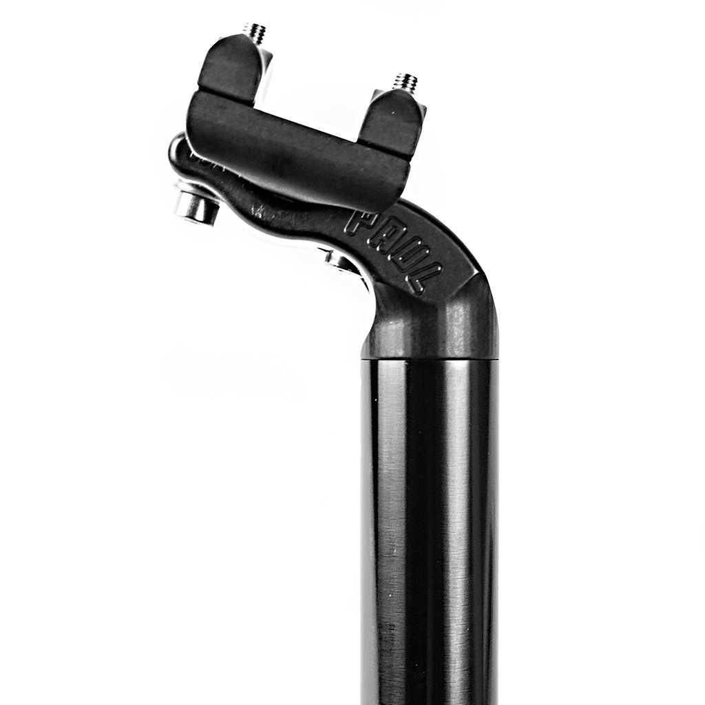 Paul - Tall and Handsome seatpost (black)