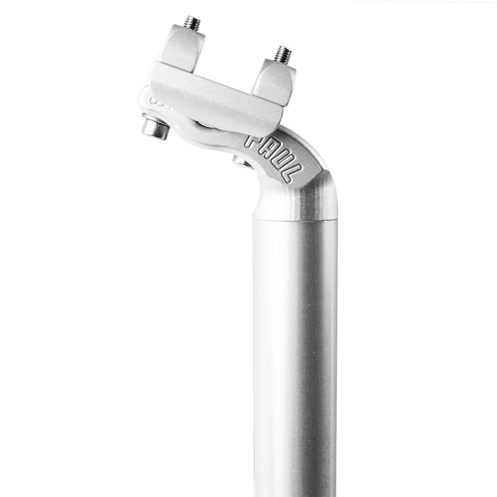 Paul - Tall and Handsome seatpost (silver)