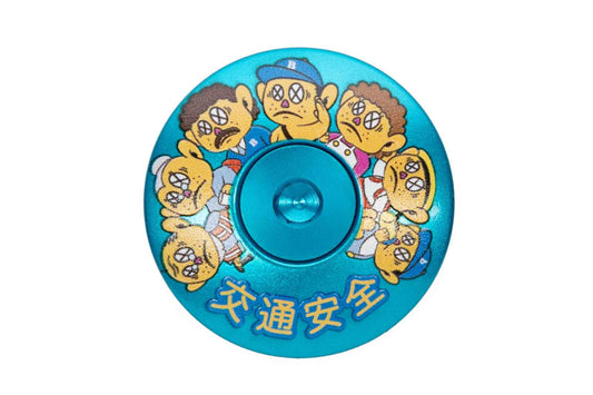 BLUE LUG - Anzenkun family top cap (teal)