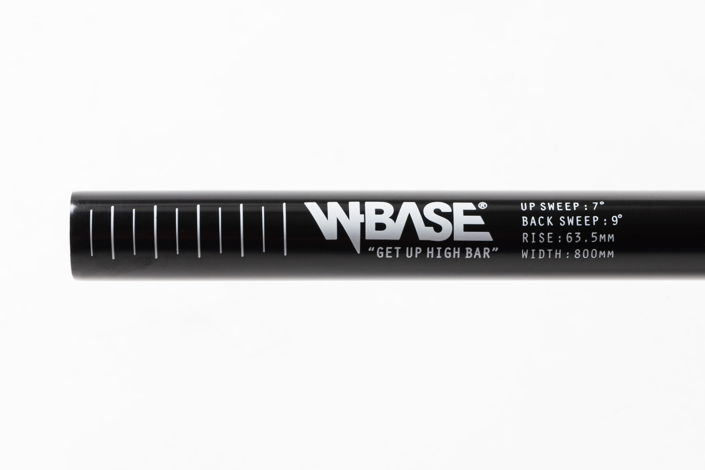 W-BASE - Get Up High Bar (black)